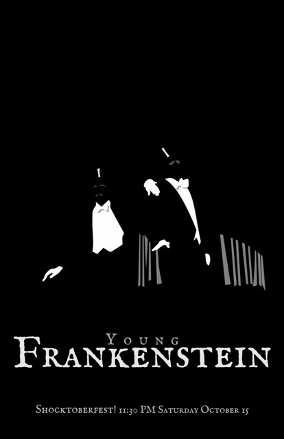 Young Frankenstein Minimalist Movie Poster by avhell