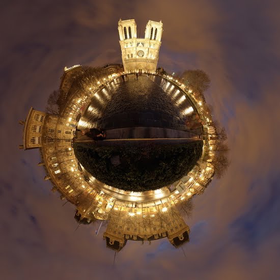 Stereographic mapping in Hugin