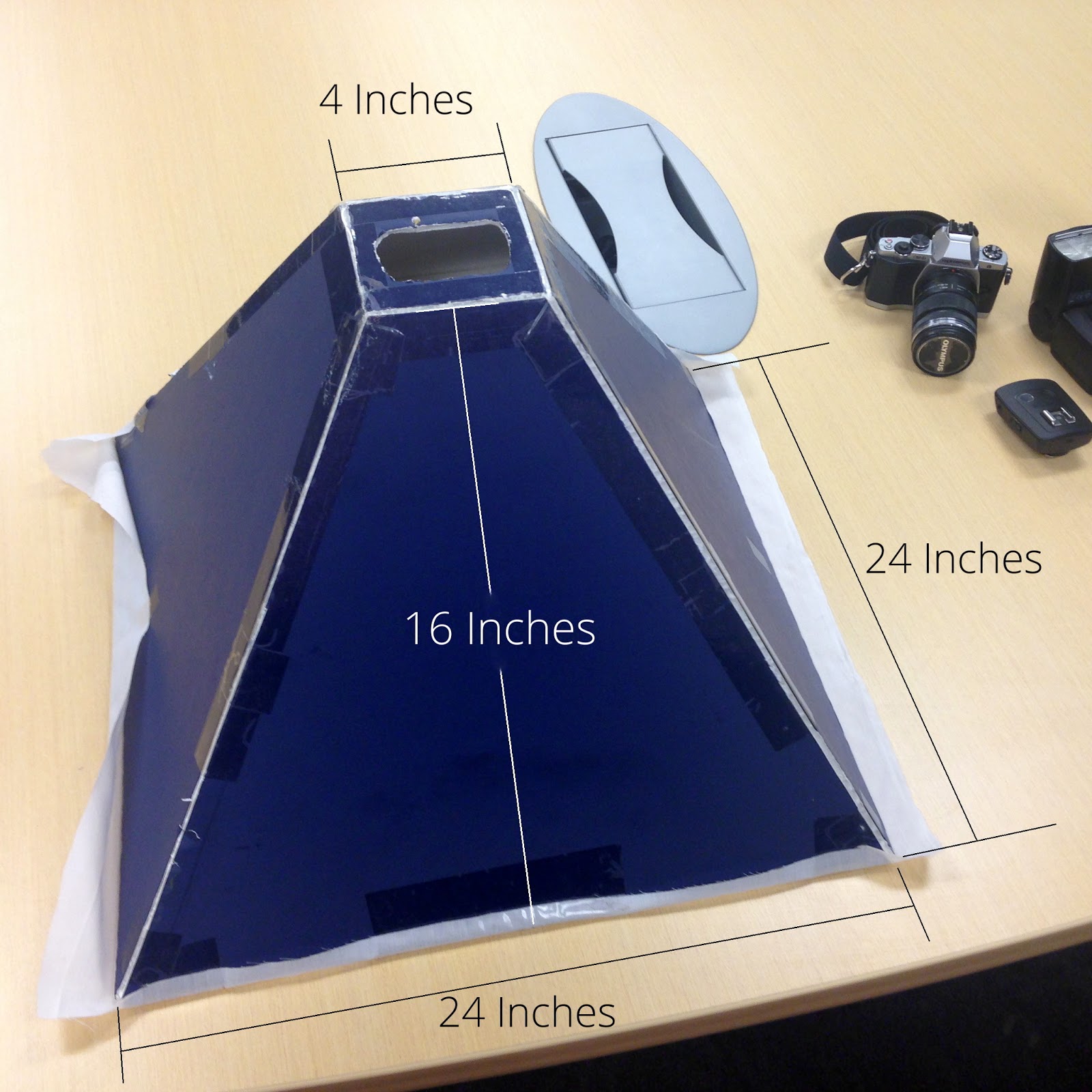 DIY 24 Softbox details