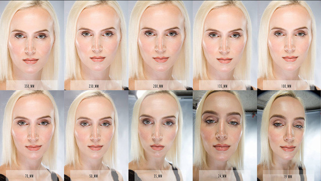 Comparison of compression effects from focal lengths. (via Stephen Eastwood)