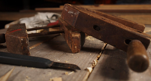 Wooden Handscrew Clamps - Light Painting