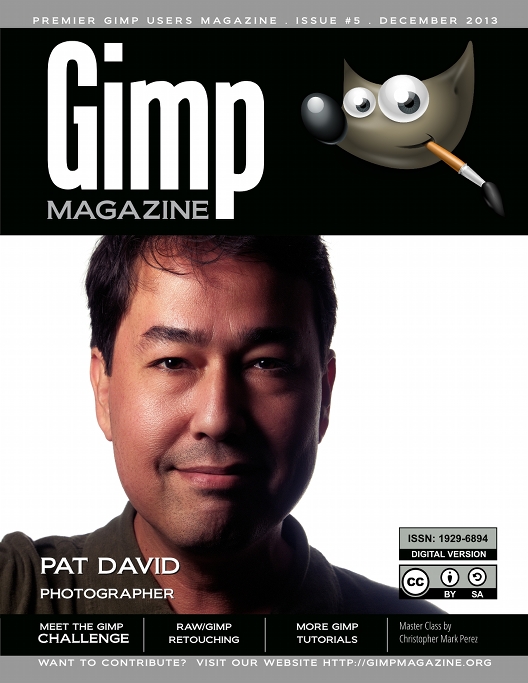 GIMP Magazine Cover Pat David